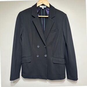 Boden Double Breasted Blazer Womens 10 US Classic Jacket Career Office Work Soft